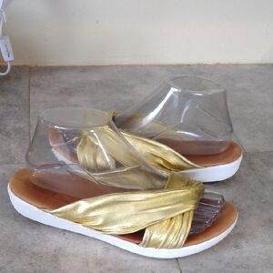 Gold Women's Sandals